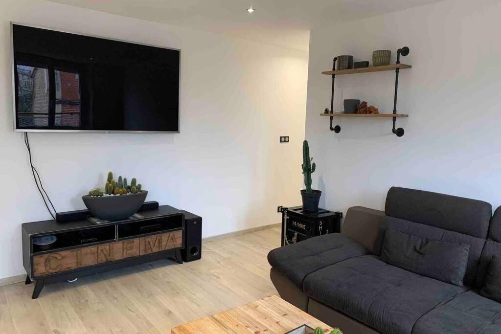 Appartement De Adrien Garage Prive Charleville-Mezieres Bagian luar foto