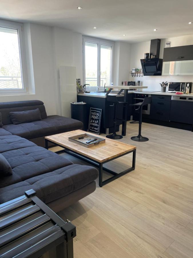 Appartement De Adrien Garage Prive Charleville-Mezieres Bagian luar foto